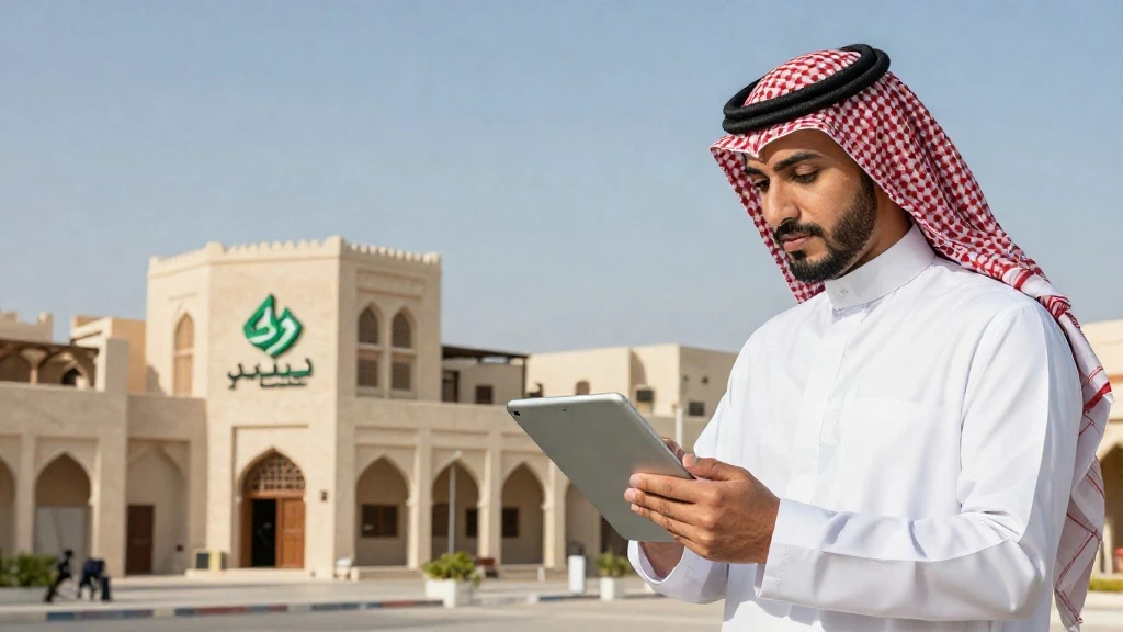رائد أعمال سعودي يدير متجره