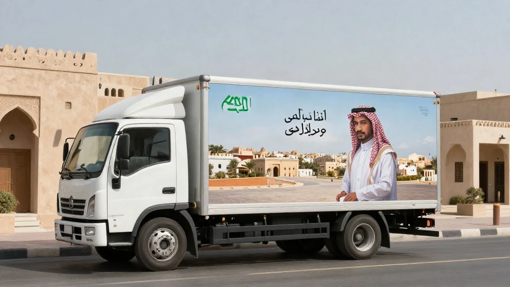 شاحنة توصيل سريعة في السعودية