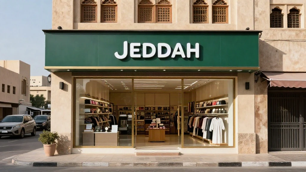 واجهة محل تجاري بجدة